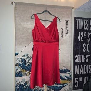 Beautiful red satin Dress!!